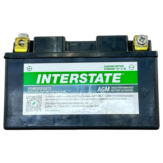 2016 - 2020 KAWASAKI NINJA ZX10R BATTERY INTERSTATE AGM
