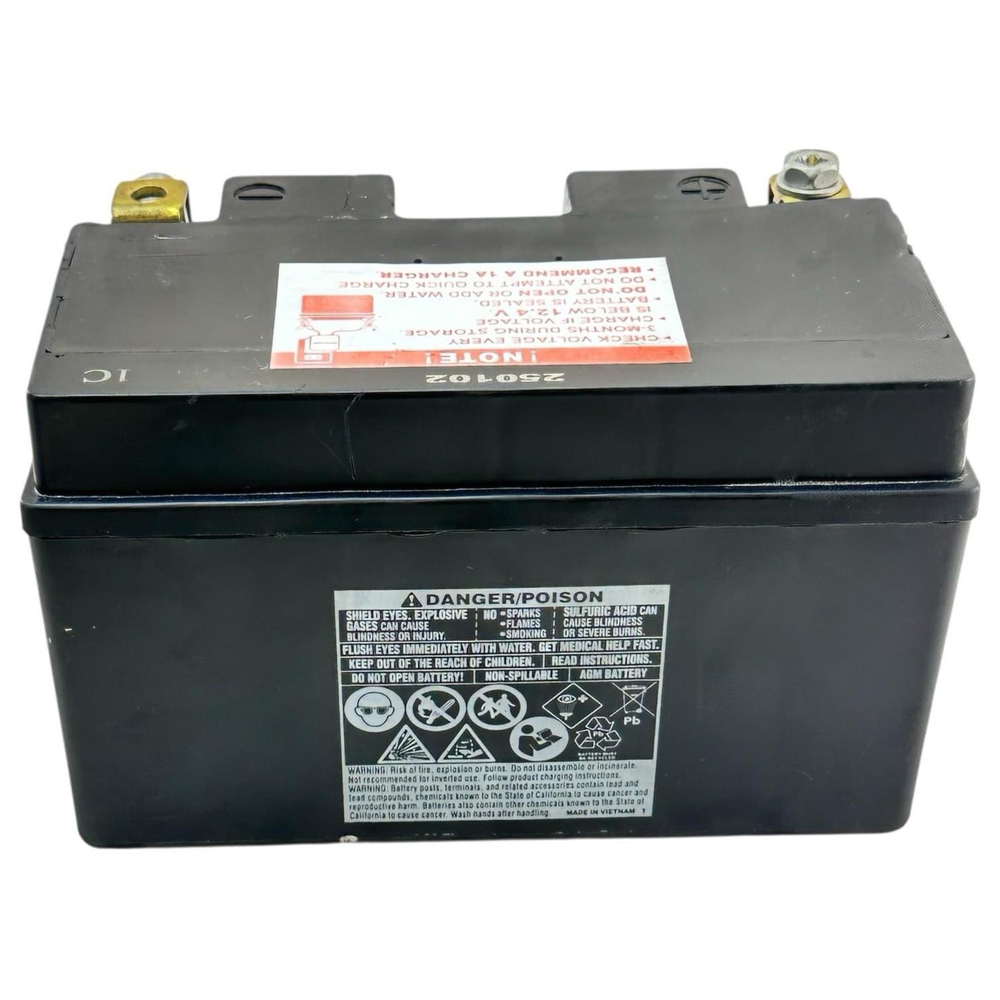 2016 - 2020 KAWASAKI NINJA ZX10R BATTERY INTERSTATE AGM