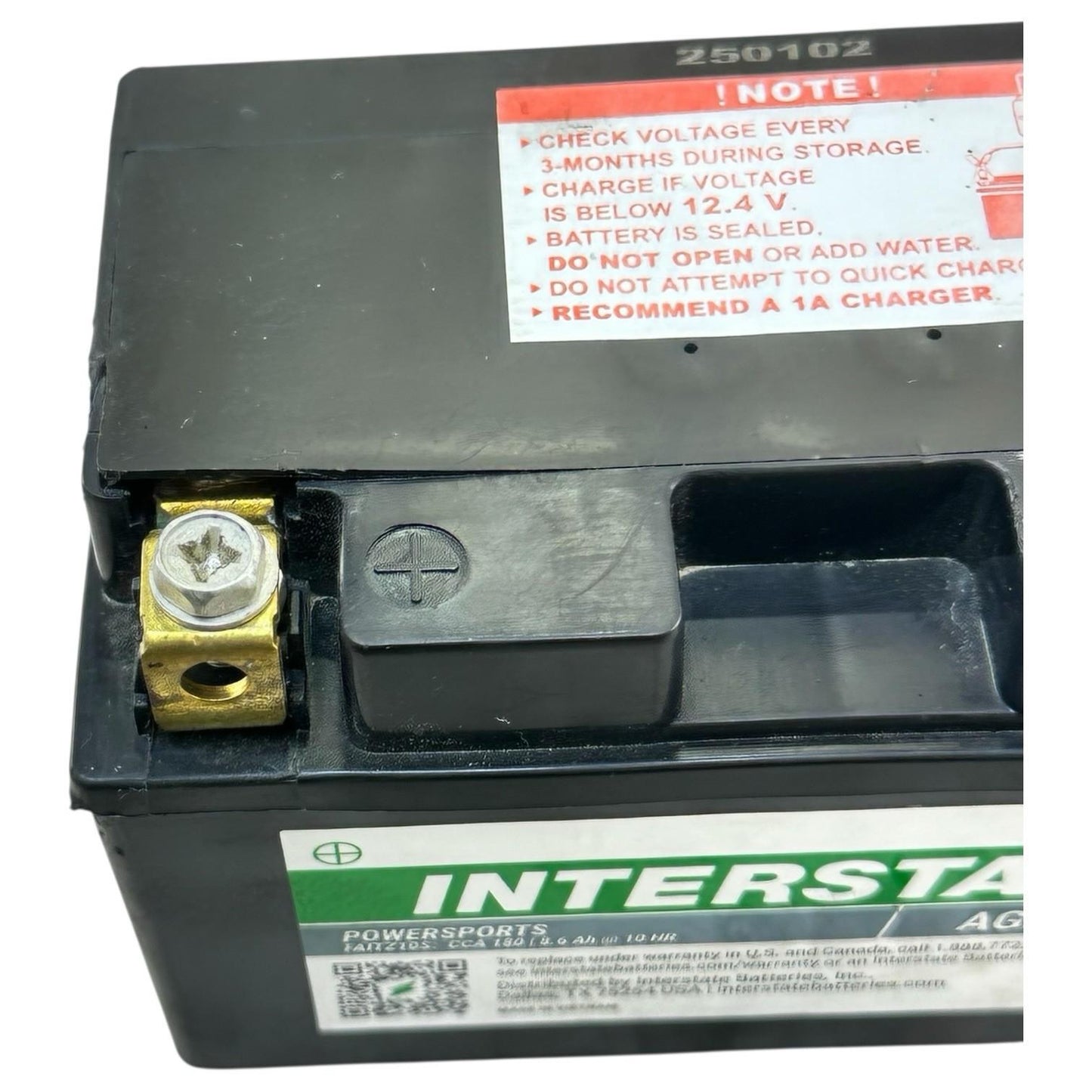 2016 - 2020 KAWASAKI NINJA ZX10R BATTERY INTERSTATE AGM