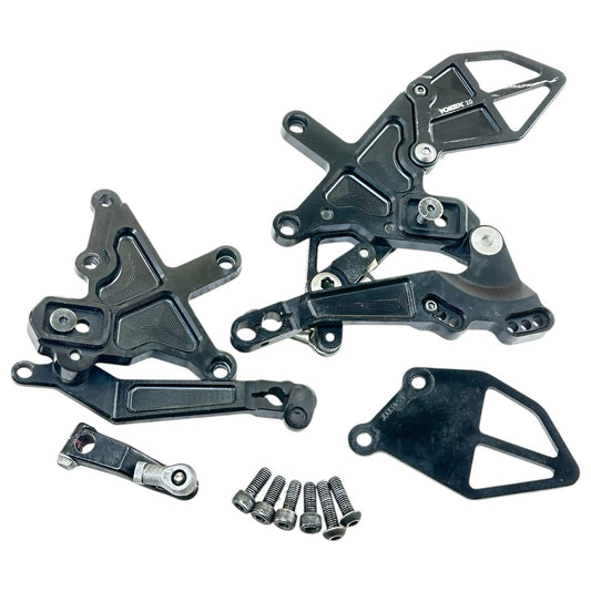 2016 - 2020 KAWASAKI NINJA ZX10R REAR SET LEFT RIGHT PAIR FOOT LEVER REST VORTEX