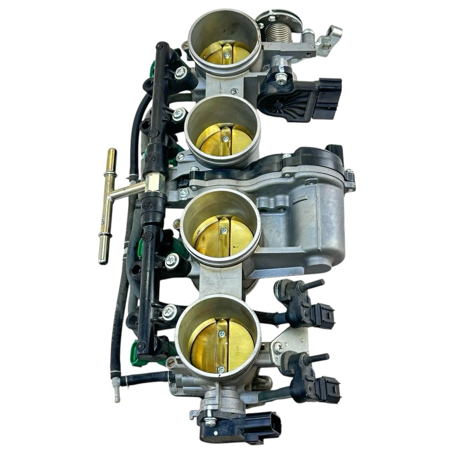 2016 - 2020 KAWASAKI NINJA ZX10R THROTTLE BODY FUEL INJECTORS STOCK OEM