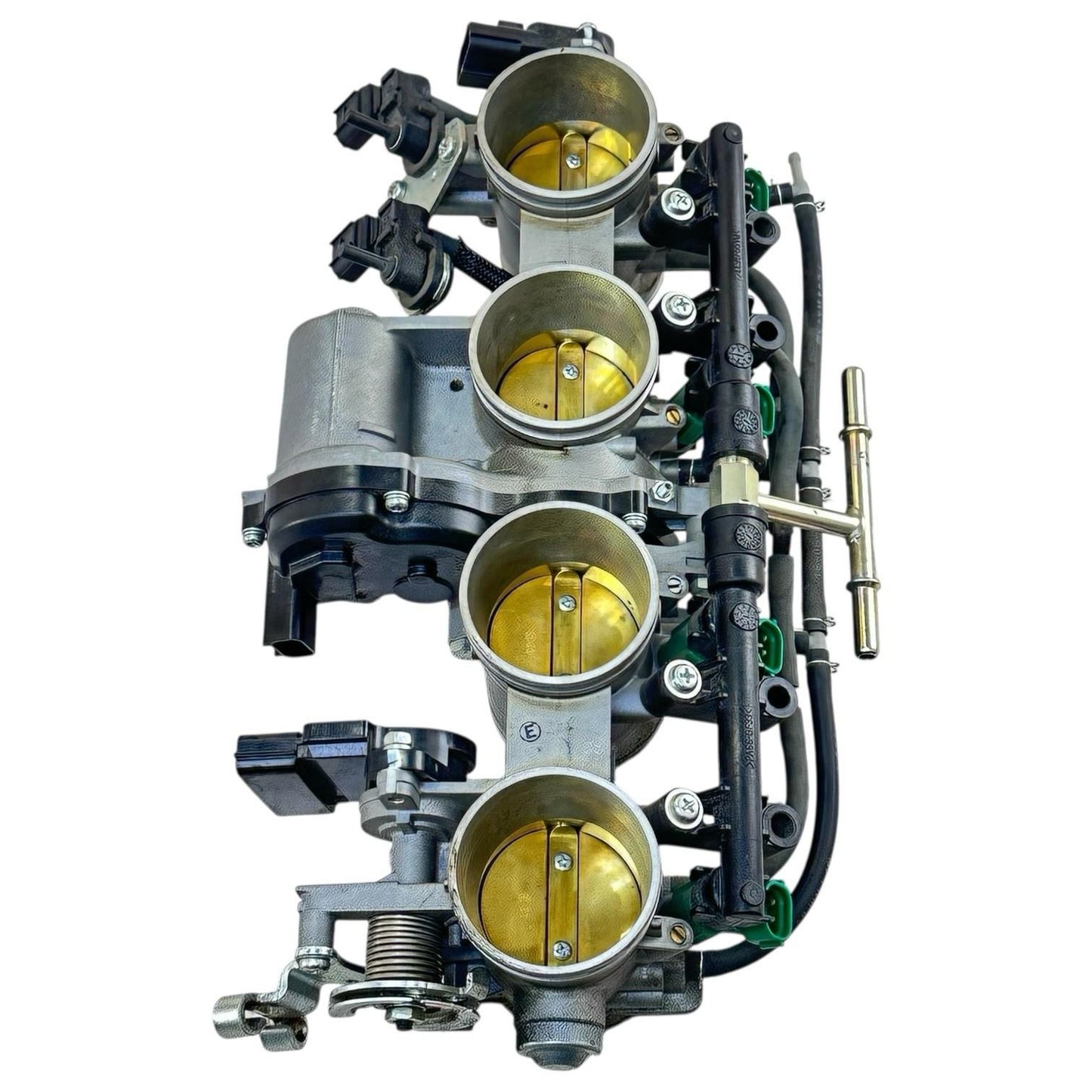 2016 - 2020 KAWASAKI NINJA ZX10R THROTTLE BODY FUEL INJECTORS STOCK OEM