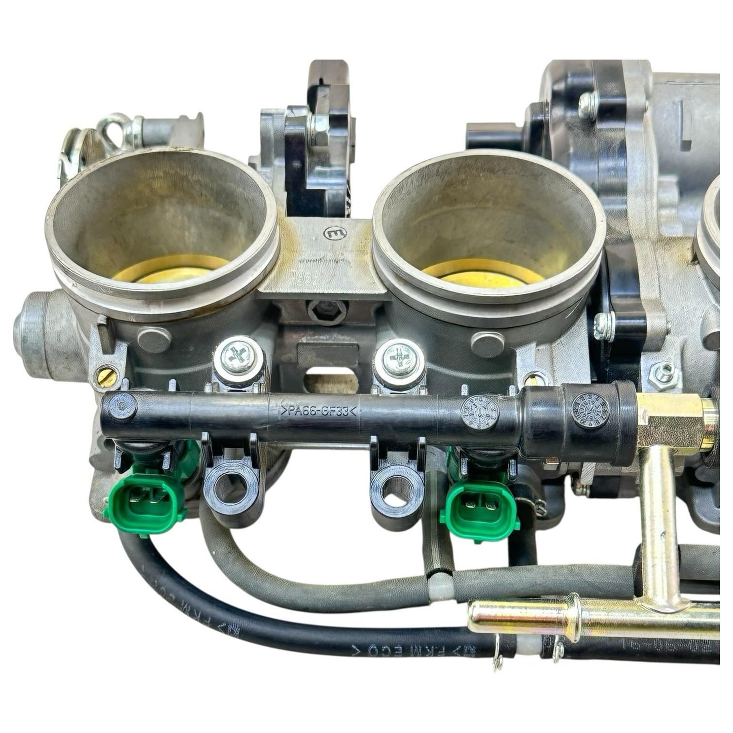 2016 - 2020 KAWASAKI NINJA ZX10R THROTTLE BODY FUEL INJECTORS STOCK OEM