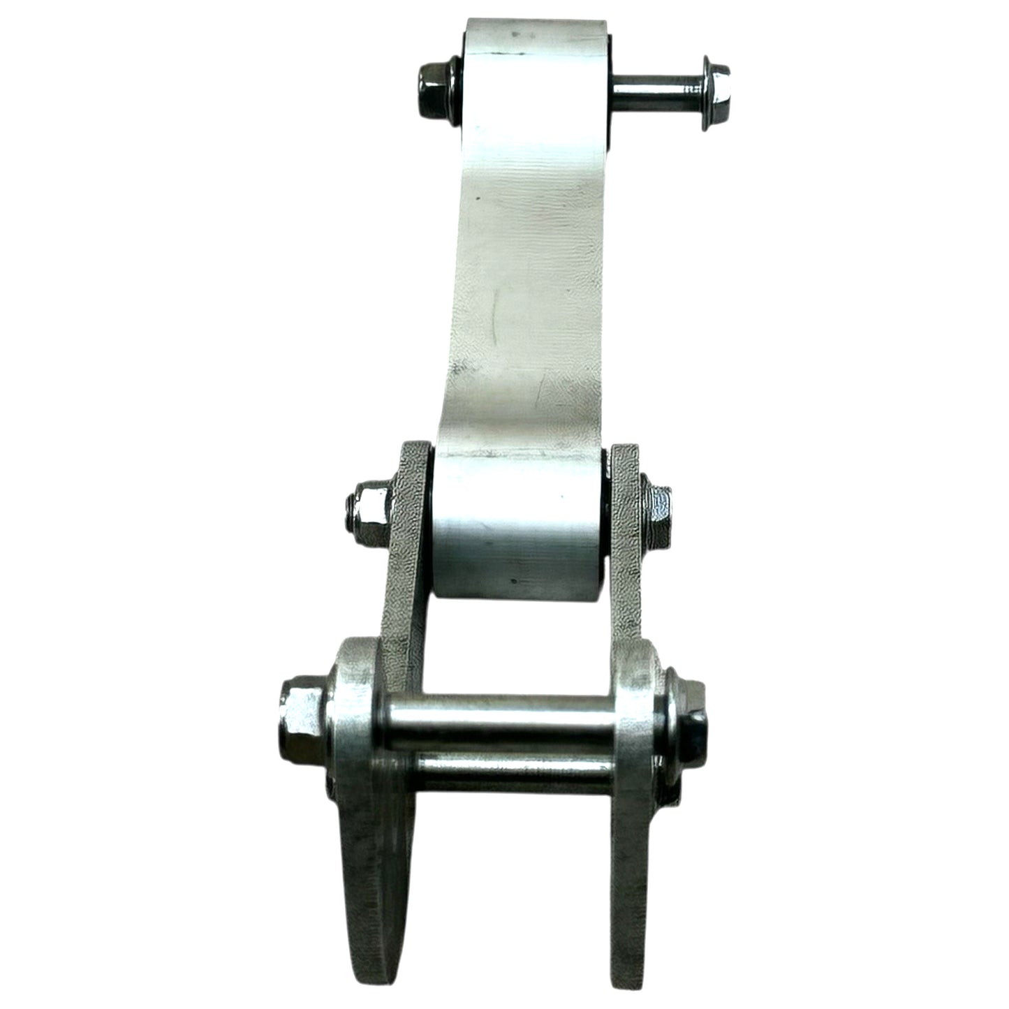 2016 - 2020 KAWASAKI NINJA ZX10R DOGBONE REAR BACK SHOCK LINKAGE SILVER STOCK