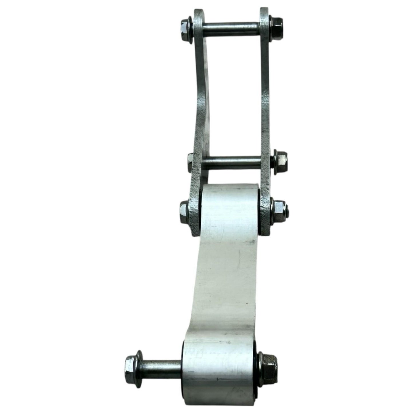 2016 - 2020 KAWASAKI NINJA ZX10R DOGBONE REAR BACK SHOCK LINKAGE SILVER STOCK