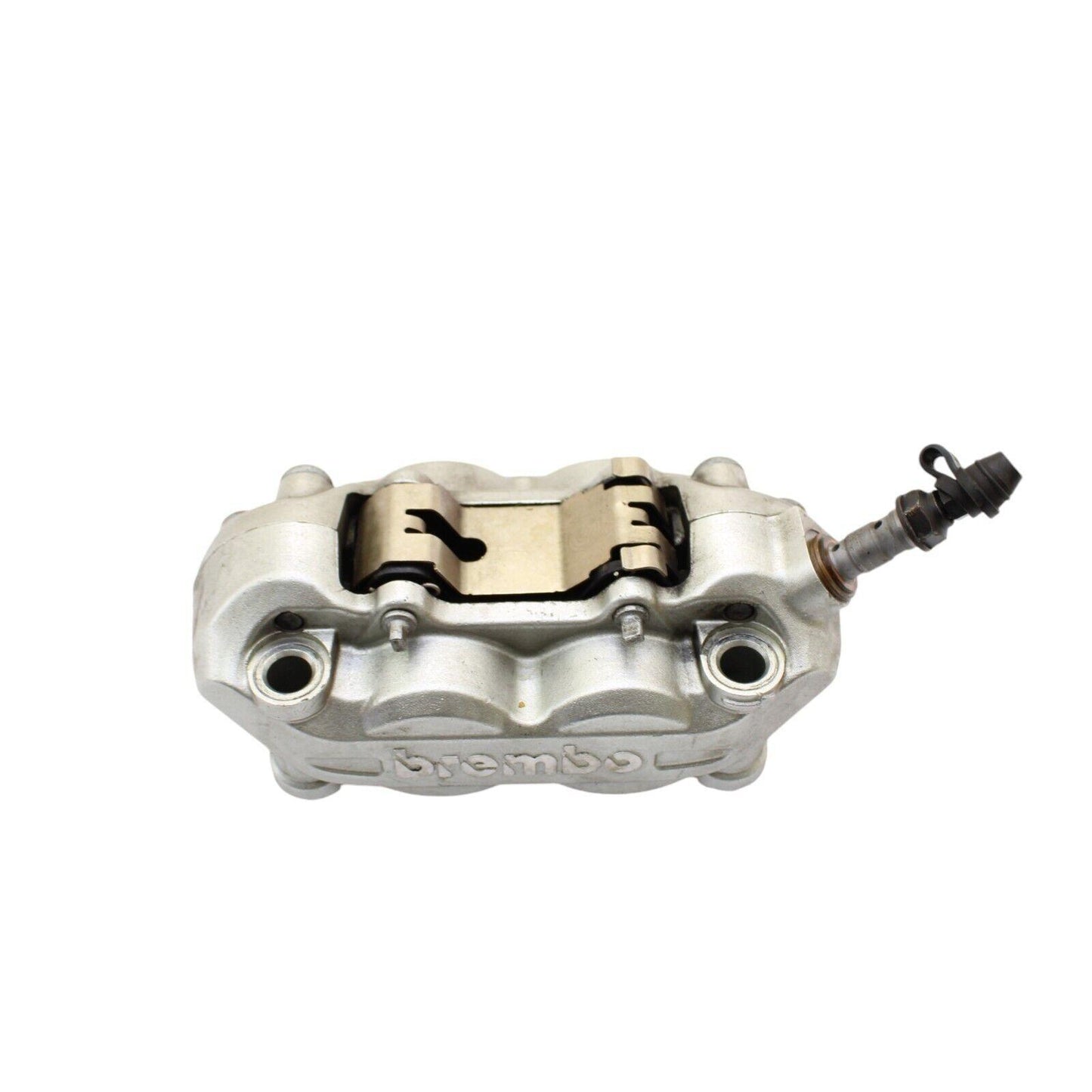 2008 - 2013 DUCATI 848 FRONT BRAKE CALIPER SET PAIR RIGHT LEFT BREMBO SILVER OE