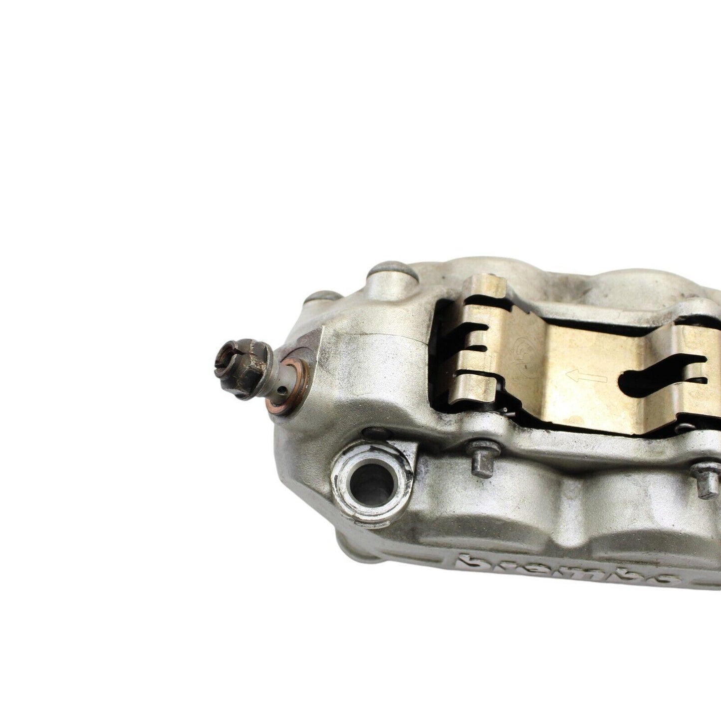 2008 - 2013 DUCATI 848 FRONT BRAKE CALIPER SET PAIR RIGHT LEFT BREMBO SILVER OE