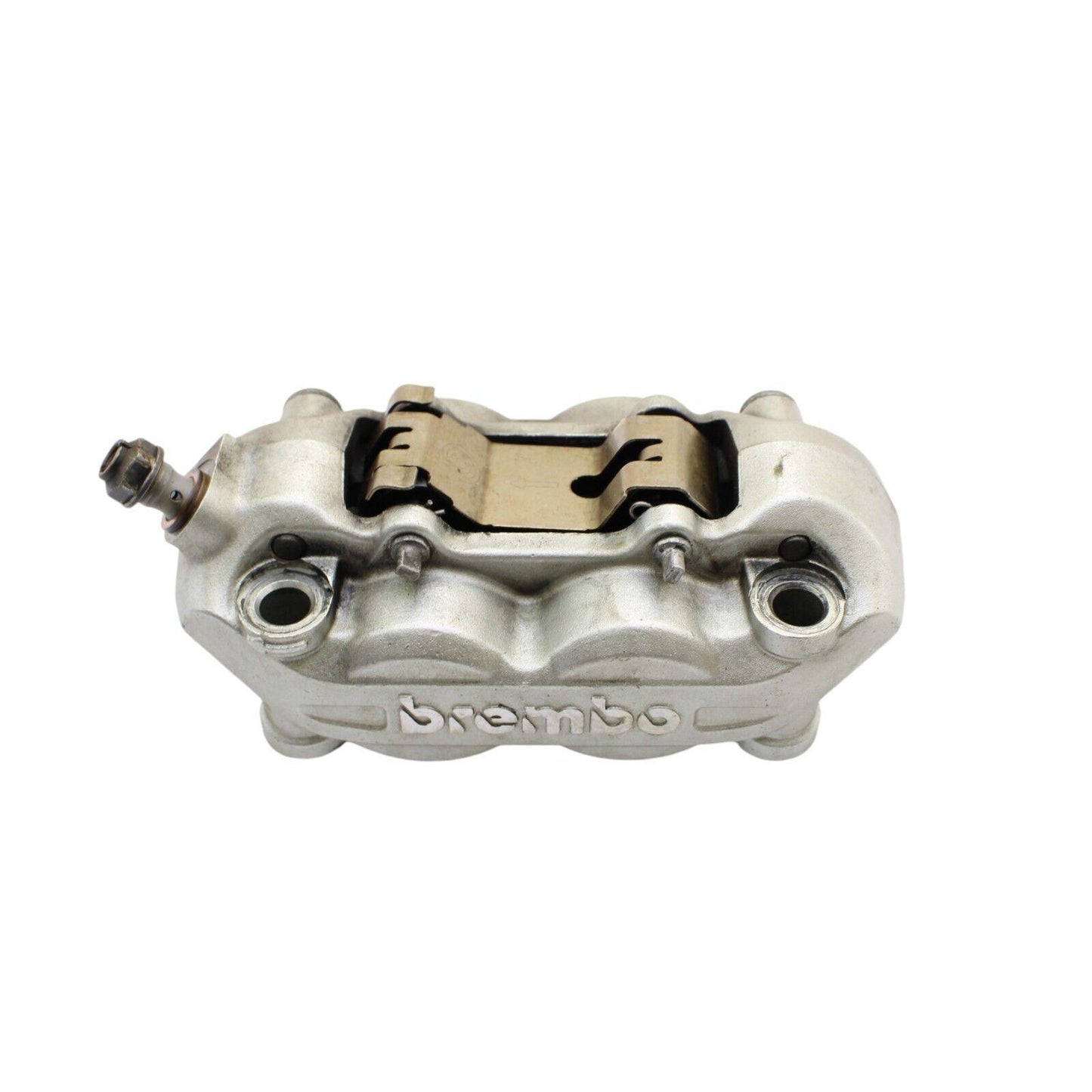 2008 - 2013 DUCATI 848 FRONT BRAKE CALIPER SET PAIR RIGHT LEFT BREMBO SILVER OE