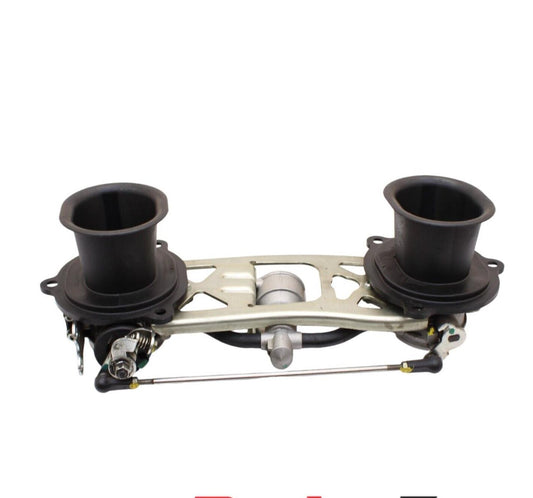 2008 - 2010 DUCATI 848 THROTTLE BODY INTAKE FUEL LINE AIR BOX INJECTOR STOCK