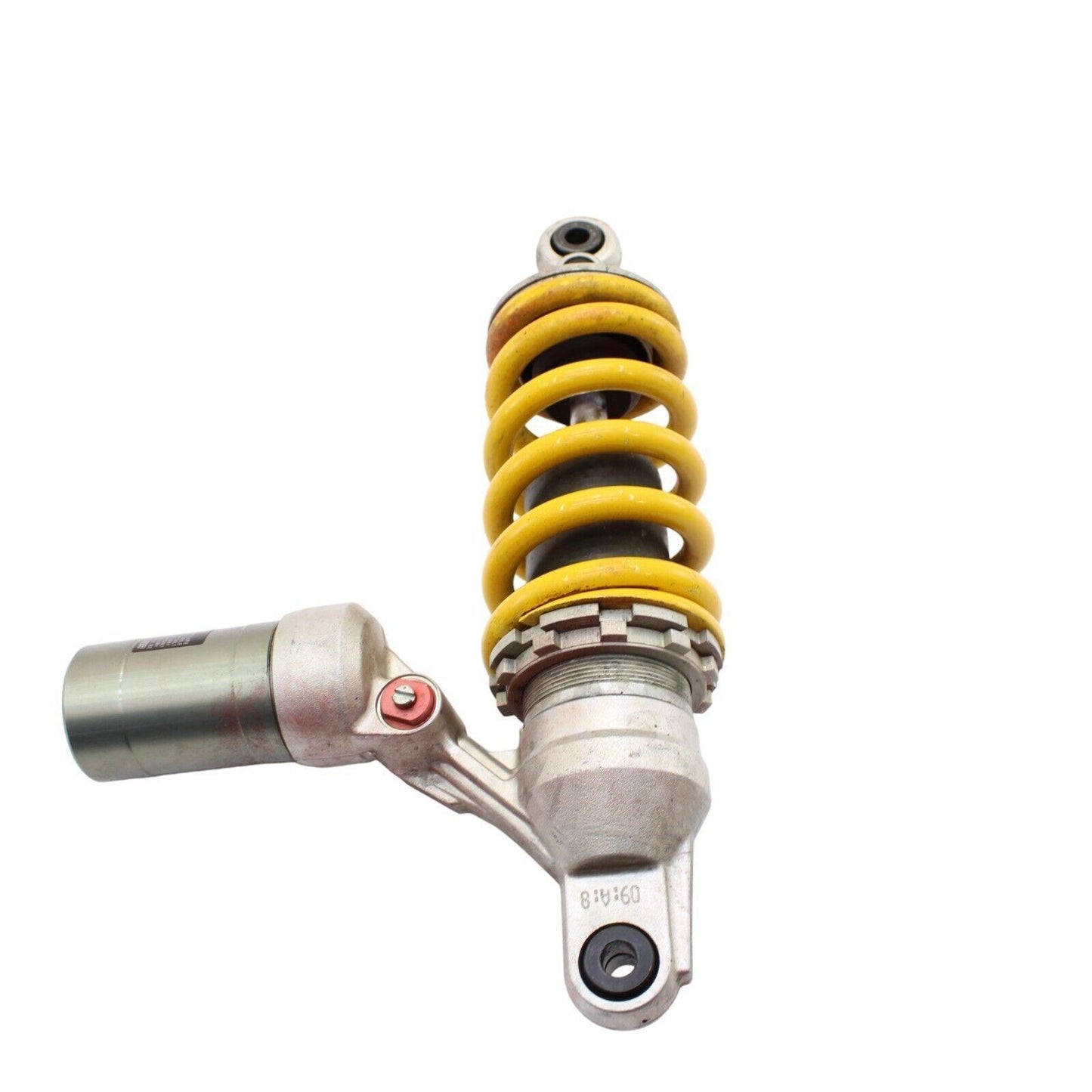 2008 - 2013 DUCATI 848 REAR SHOCK ABSORBER BACK SUSPENSION YELLOW SPRING STOCK