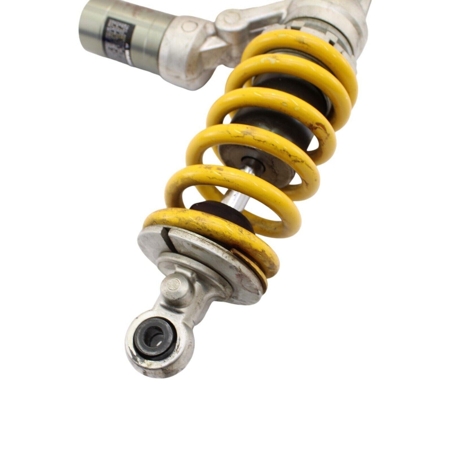2008 - 2013 DUCATI 848 REAR SHOCK ABSORBER BACK SUSPENSION YELLOW SPRING STOCK