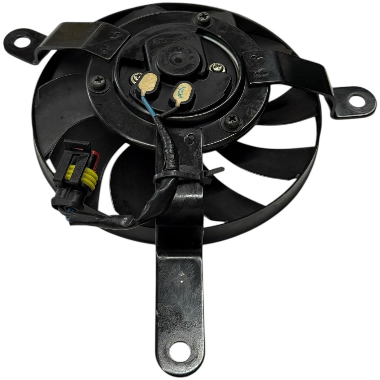 2008 - 2013 DUCATI 848 RADIATOR COOLING SYSTEM FAN BLOWER MOTORS CAP BLACK