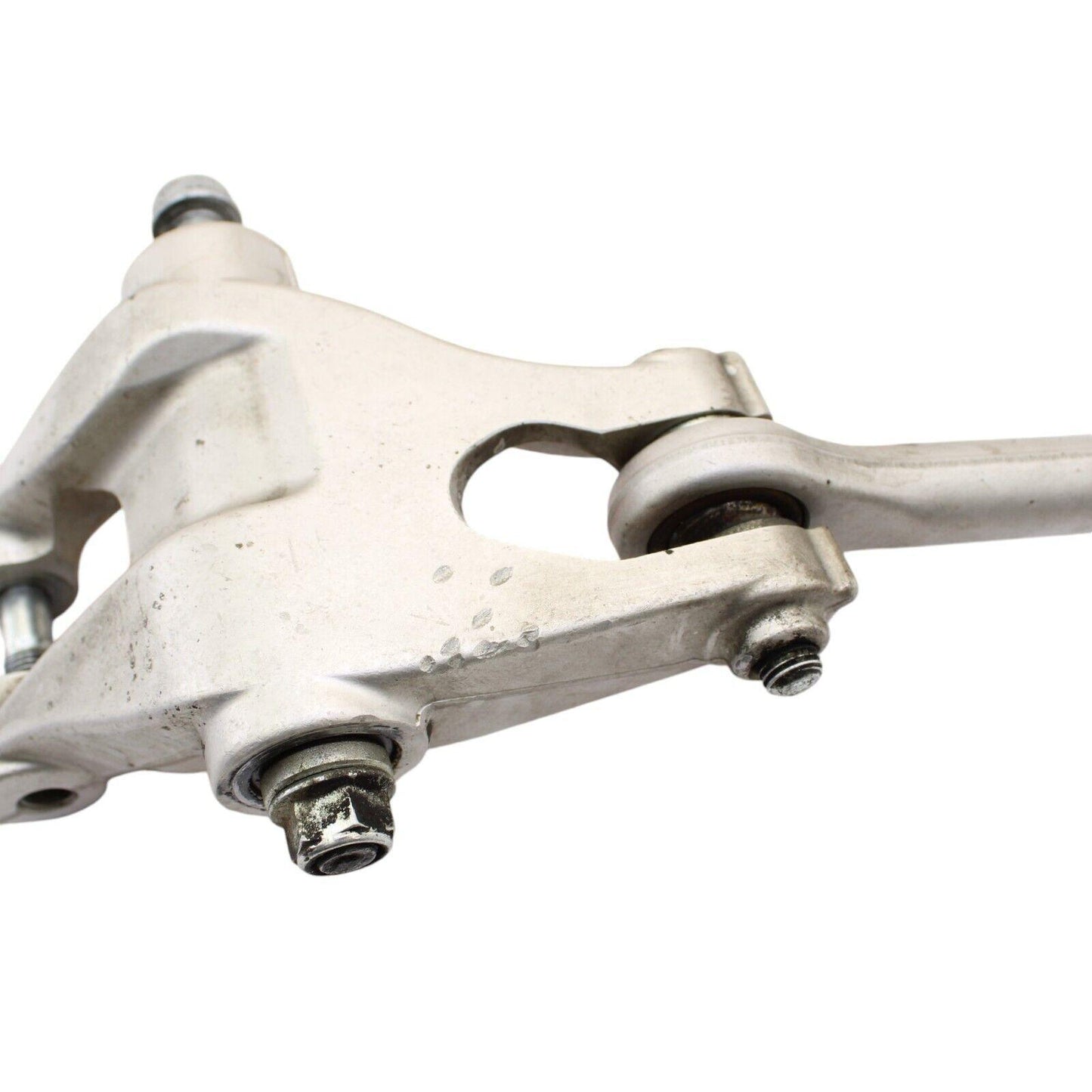 2008 - 2013 DUCATI 848 DOGBONE REAR SHOCK LINKAGE LINK OEM SILVER