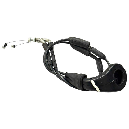 2008 - 2013 DUCATI 848 EVO THROTTLE HOUSING & CABLE STOCK BLACK