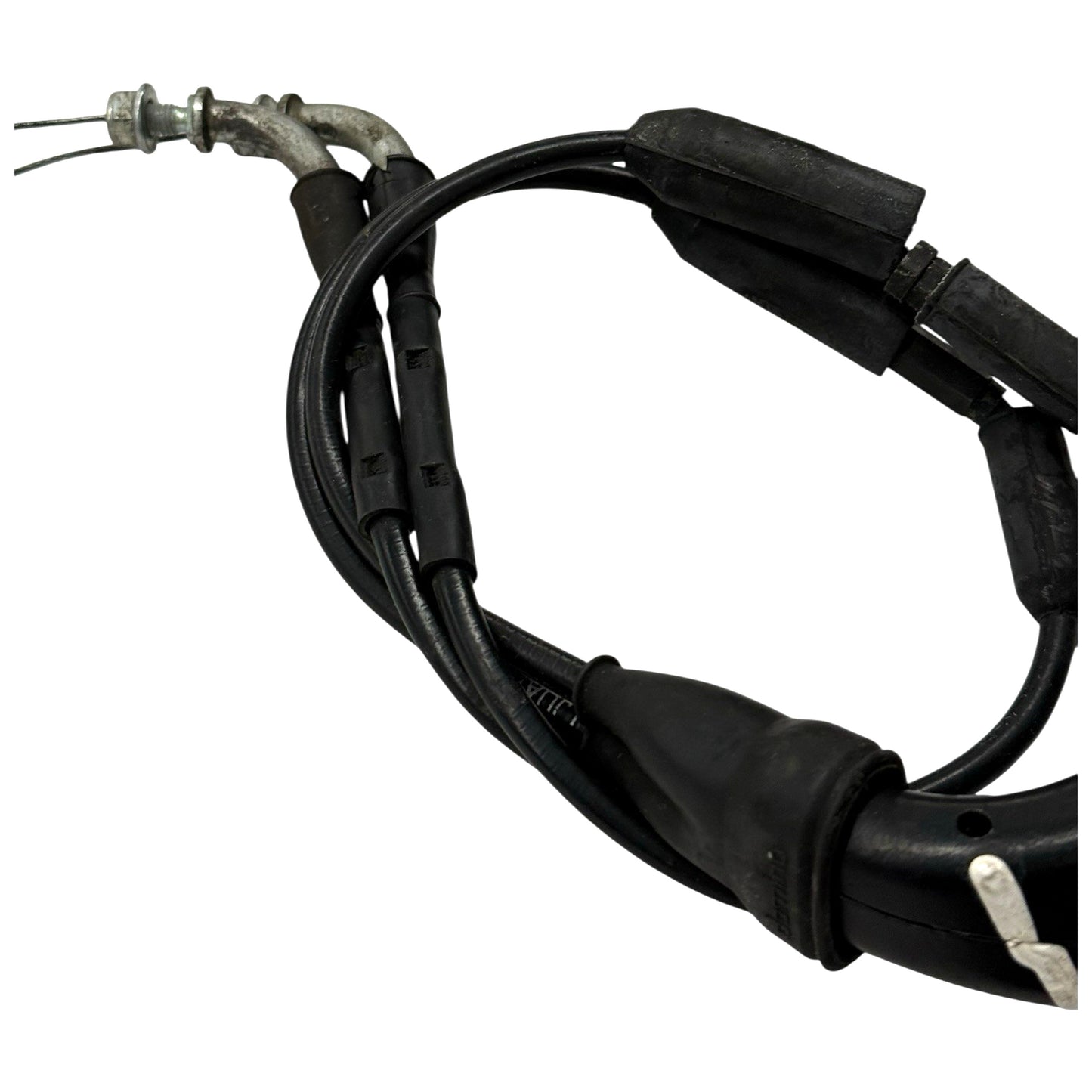 2008 - 2013 DUCATI 848 EVO THROTTLE HOUSING & CABLE STOCK BLACK