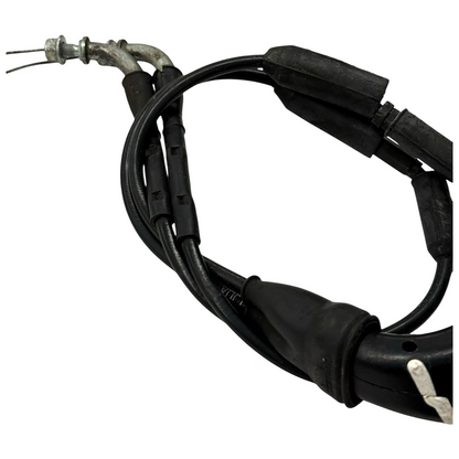 2008 - 2013 DUCATI 848 EVO THROTTLE HOUSING & CABLE STOCK BLACK