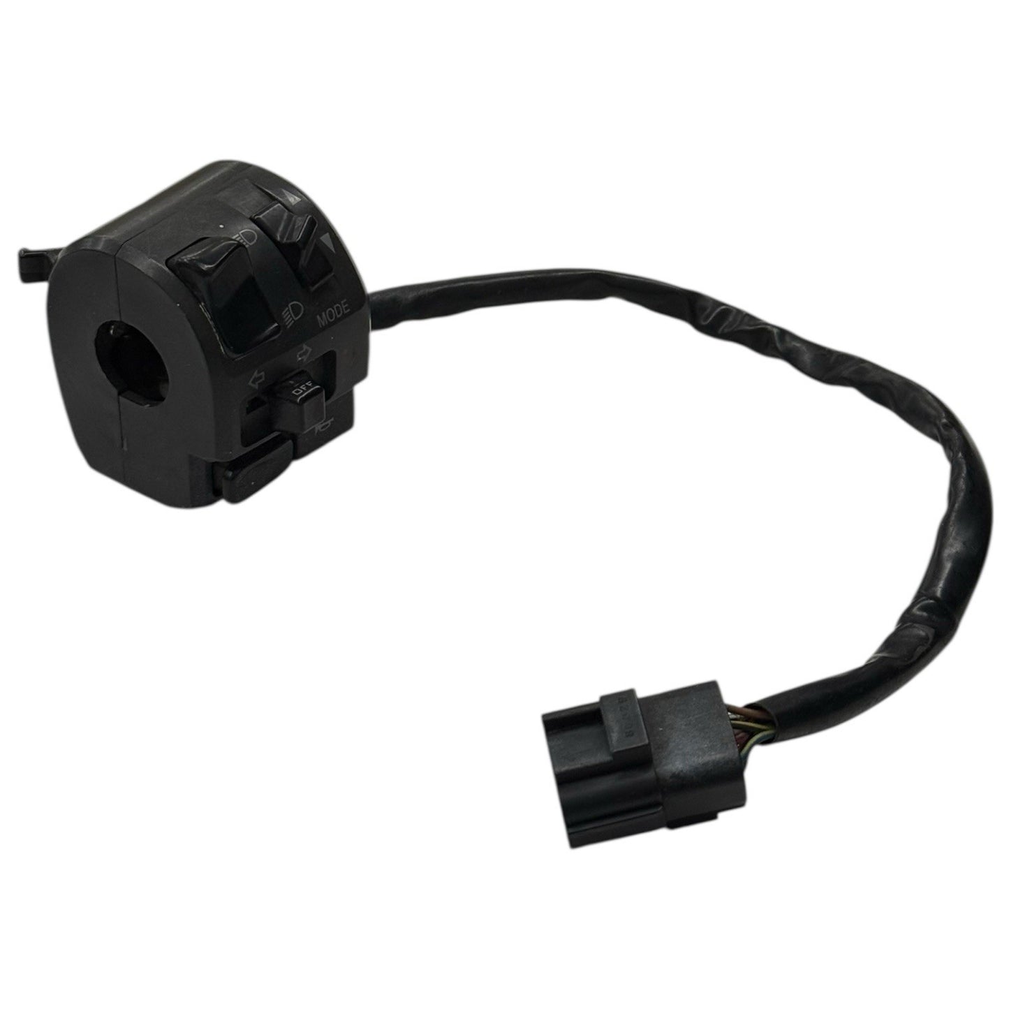 2008 - 2013 DUCATI 848 LEFT SWITCH HEADLIGHT CONTROL TURN SIGNAL HAND BLACK