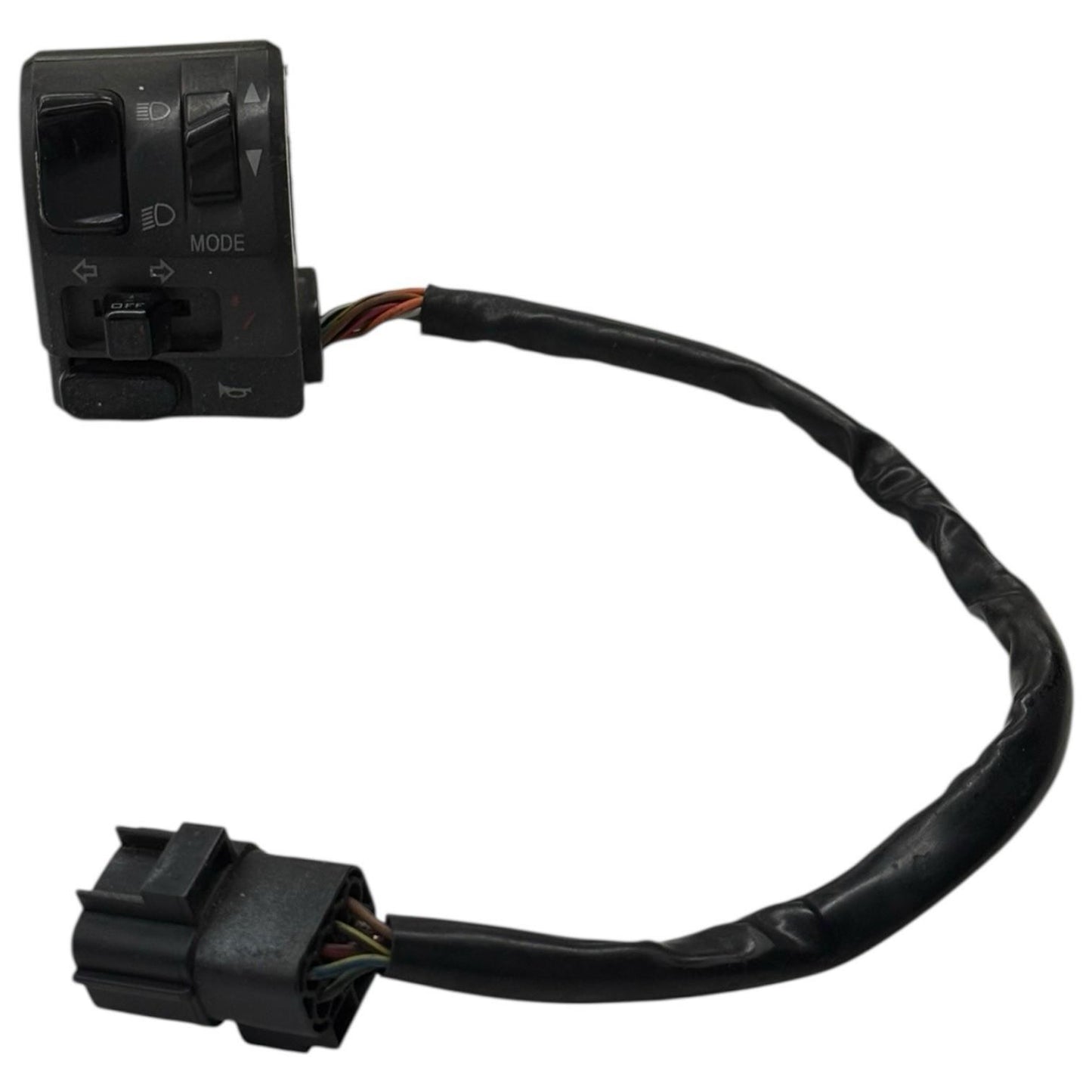 2008 - 2013 DUCATI 848 LEFT SWITCH HEADLIGHT CONTROL TURN SIGNAL HAND BLACK