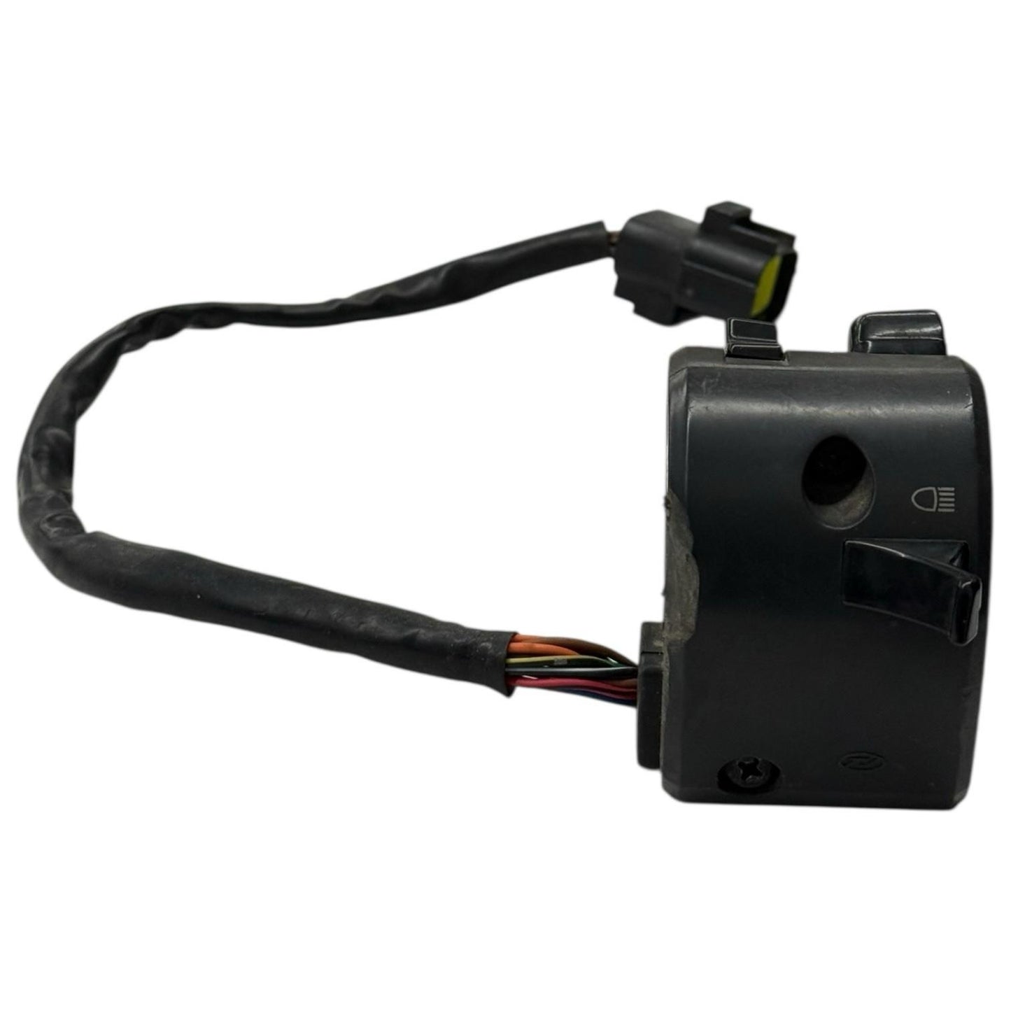 2008 - 2013 DUCATI 848 LEFT SWITCH HEADLIGHT CONTROL TURN SIGNAL HAND BLACK