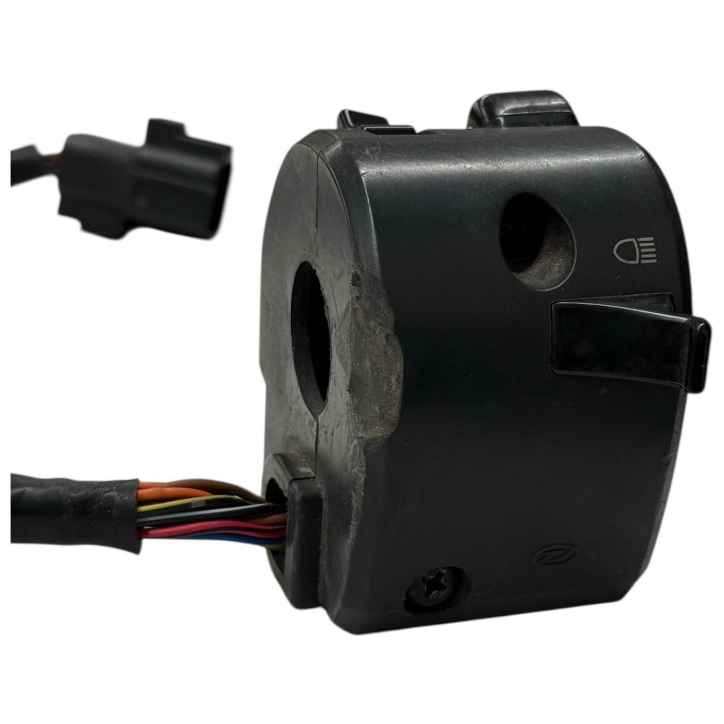 2008 - 2013 DUCATI 848 LEFT SWITCH HEADLIGHT CONTROL TURN SIGNAL HAND BLACK