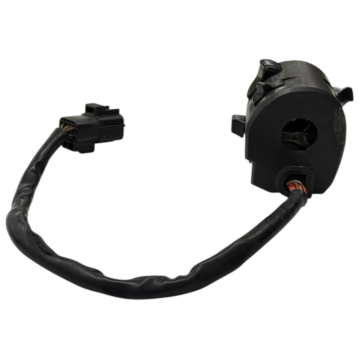 2008 - 2013 DUCATI 848 LEFT SWITCH HEADLIGHT CONTROL TURN SIGNAL HAND BLACK