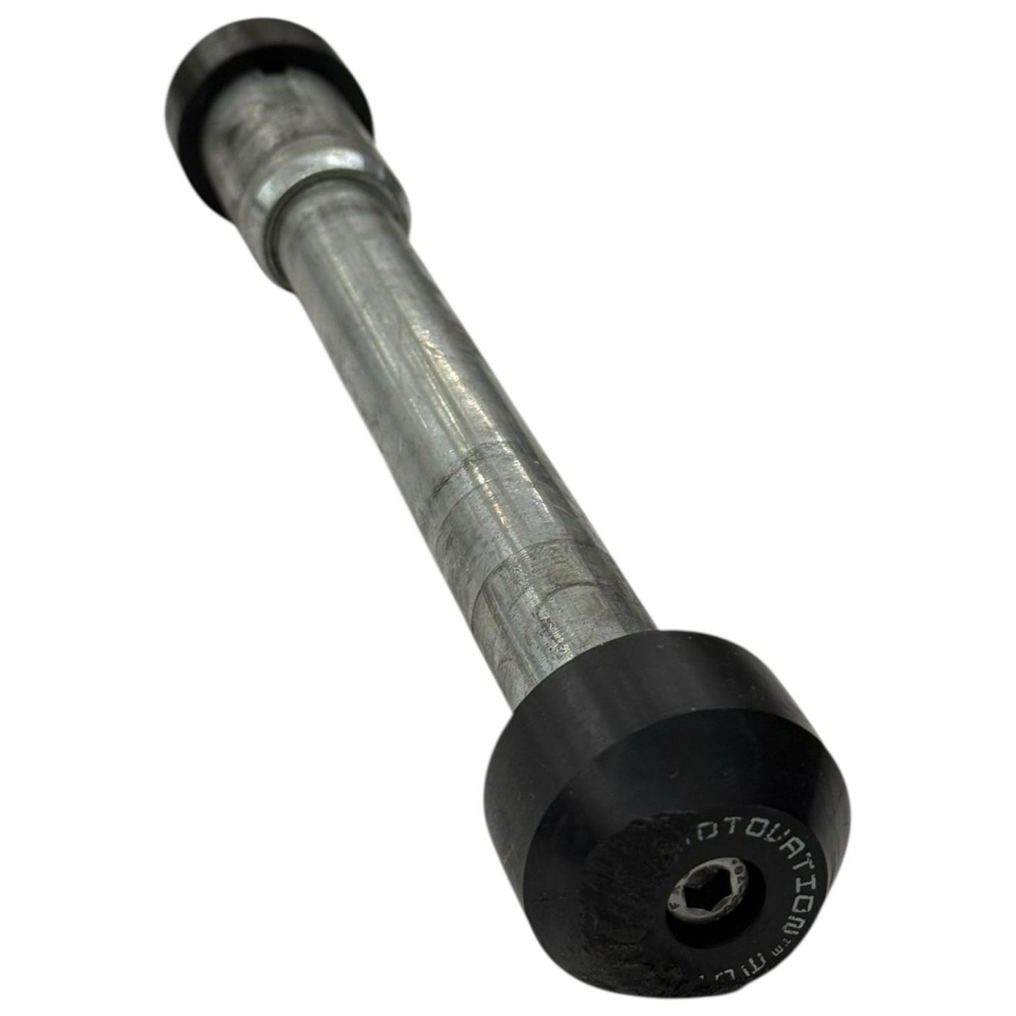 2008 - 2013 DUCATI 848 FRONT AXLE WHEEL SPINDLE NUT WASHER SILVER STOCK