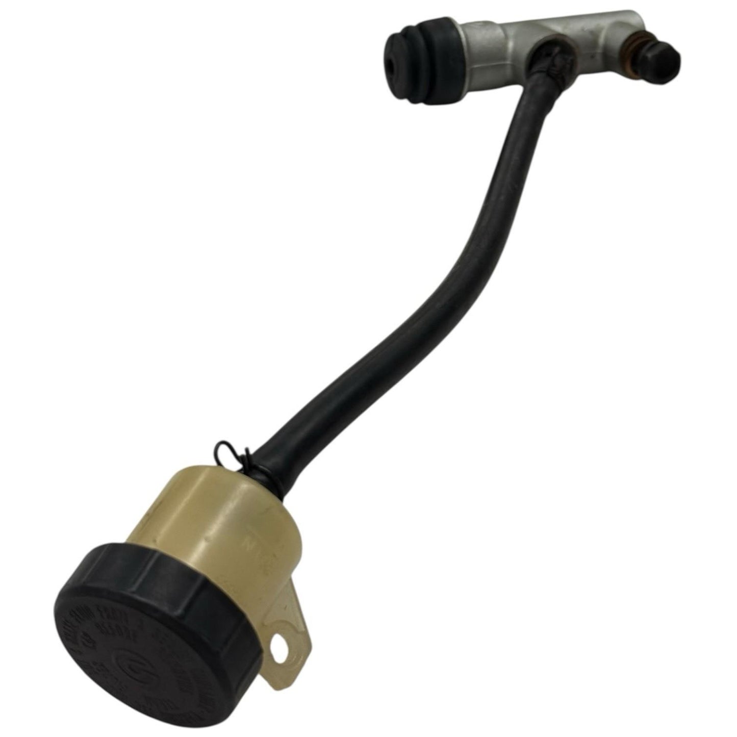 2008 - 2013 DUCATI 848 REAR BRAKE MASTER CYLINDER BRACKET MOUNT RESERVOIR OEM