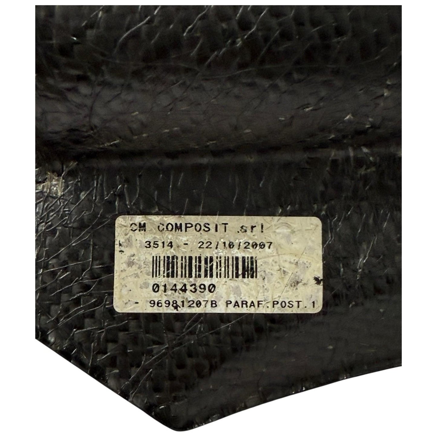 2008 - 2013 DUCATI 848 REAR FENDER HUGGER CARBON FIBER SWINGRARM COVER