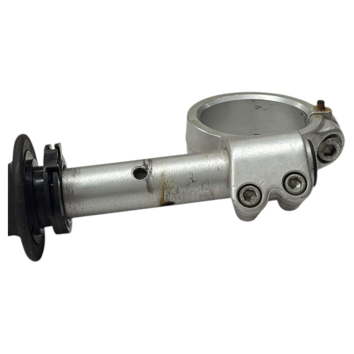 2008 - 2013 DUCATI 848 HANDLEBAR CLIP ON GRIPS SILVER STOCK