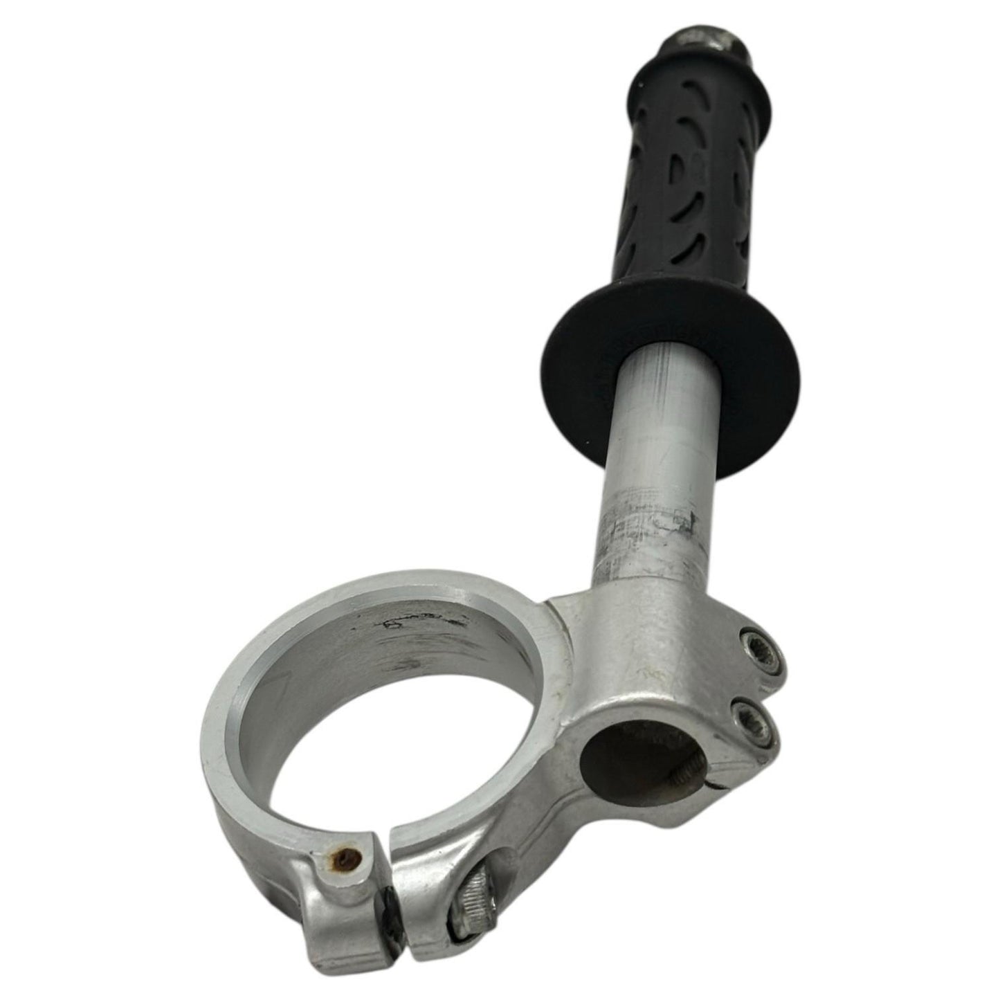 2008 - 2013 DUCATI 848 HANDLEBAR CLIP ON GRIPS SILVER STOCK