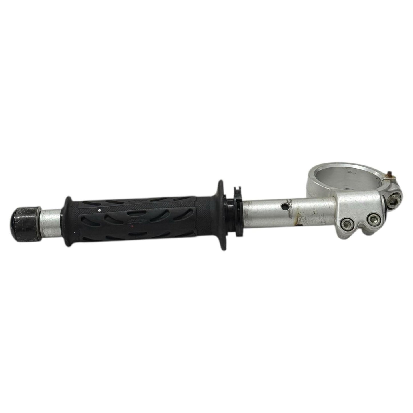 2008 - 2013 DUCATI 848 HANDLEBAR CLIP ON GRIPS SILVER STOCK