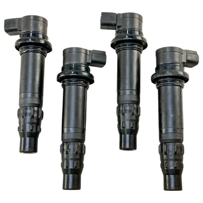 2016 - 2020 KAWASAKI NINJA ZX10R IGNITION COILS SPARK PLUG CAPS STICKS SET STOCK