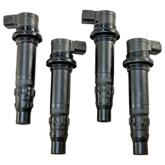 2016 - 2020 KAWASAKI NINJA ZX10R IGNITION COILS SPARK PLUG CAPS STICKS SET STOCK