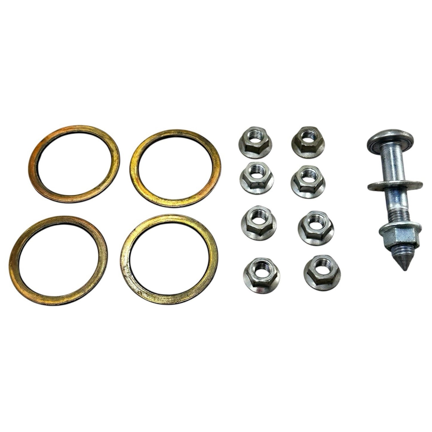 2016 - 2020 KAWASAKI NINJA ZX10R HEADER BOLTS MOUNTING HARDWARE EXHAUST NUTS SET