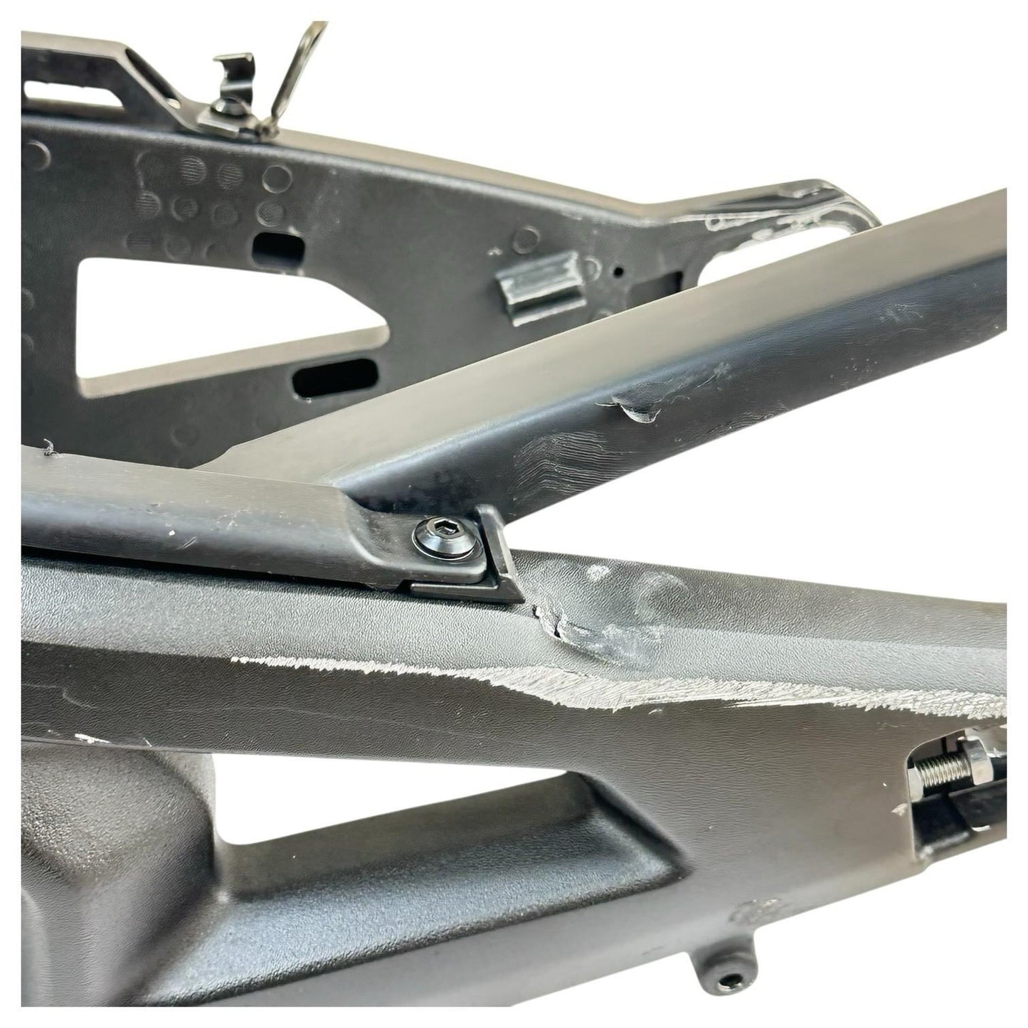 2016 - 2020 KAWASAKI NINJA ZX10R REAR SWING ARM SWINGARM BLACK BACK *SCUFFED*