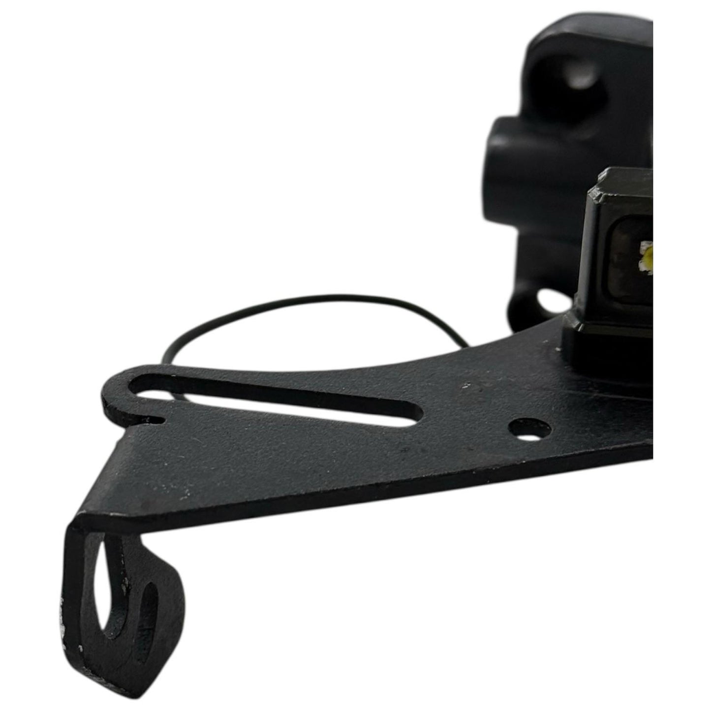 2008 - 2013 DUCATI 848 EVO REAR LICENSE PLATE TAG BRACKET / LIGHT MOUNT BLACK