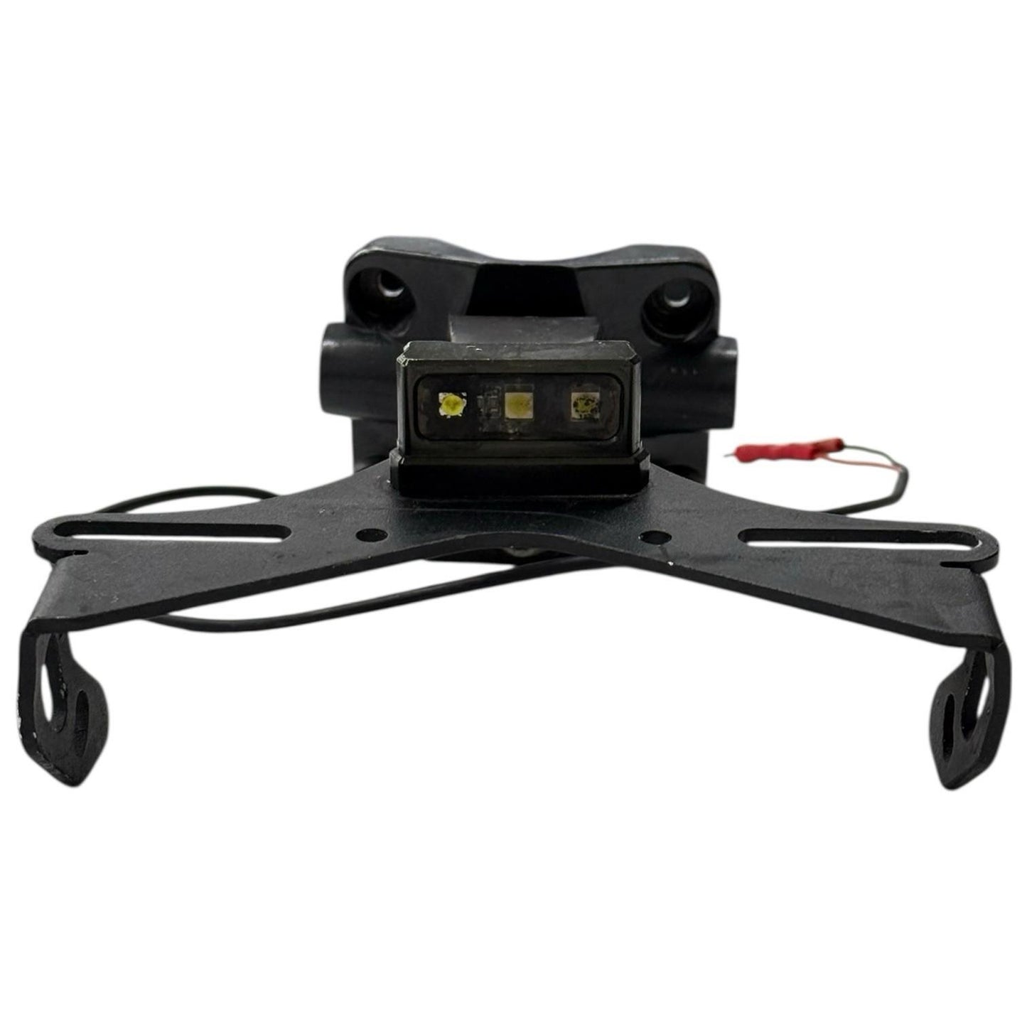 2008 - 2013 DUCATI 848 EVO REAR LICENSE PLATE TAG BRACKET / LIGHT MOUNT BLACK