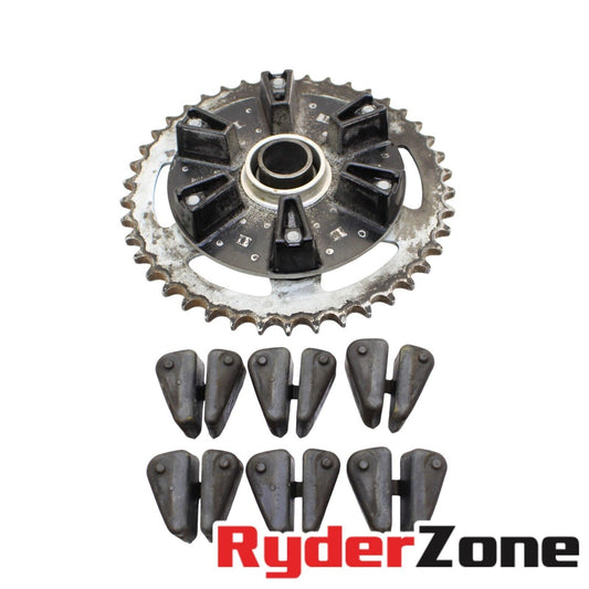 2009 - 2016 SUZUKI GSXR 1000 REAR SPROCKET HUB CUSHION SILVER 64733-35F00