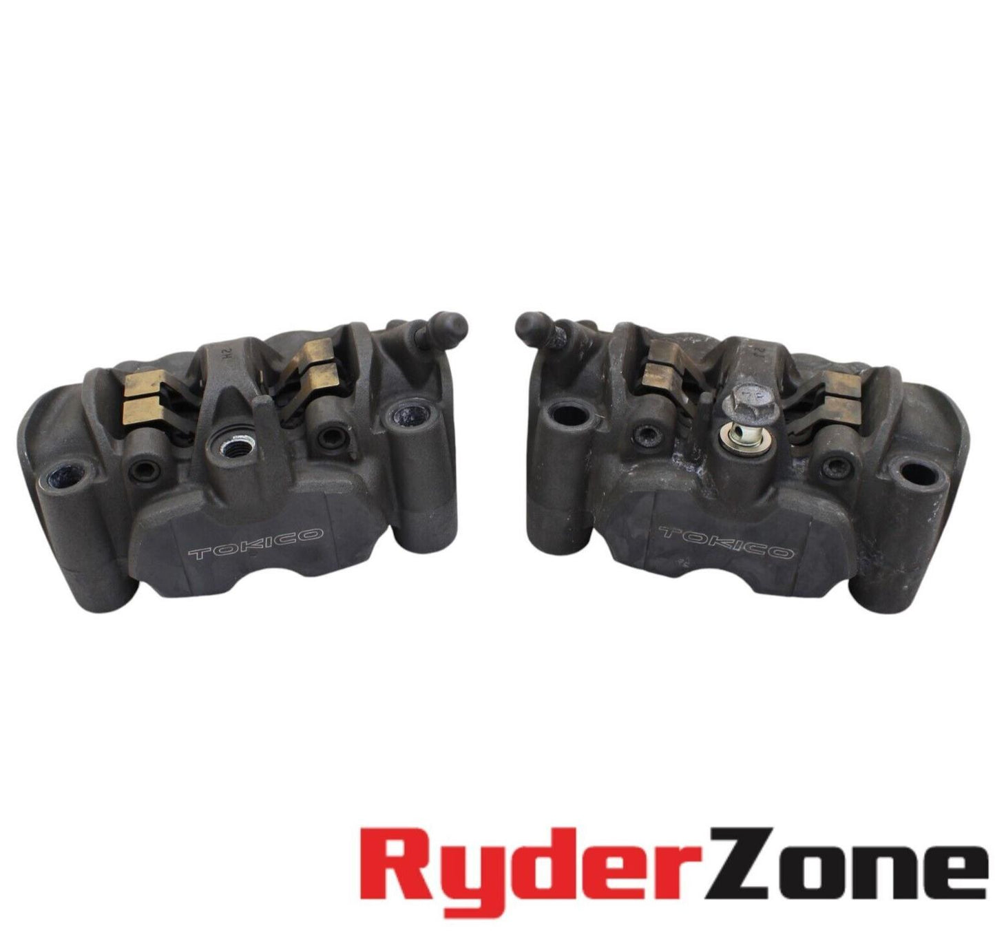 2009 - 2016 SUZUKI GSXR 1000 FRONT BRAKE CALIPER SET RIGHT LEFT PAIR CALIPERS OE