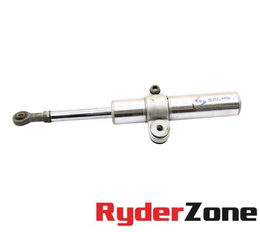 2010 - 2015 APRILIA RSV4 STEERING STABILIZER DAMPNER SACHS SILVER STRAIGHT OEM