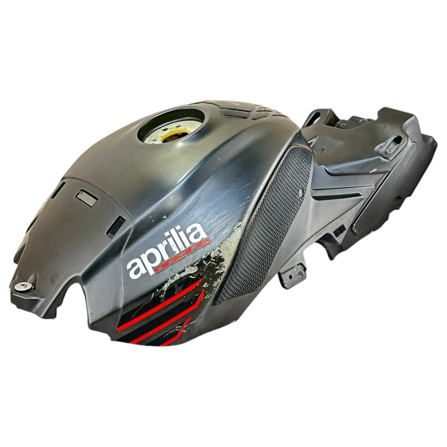 2015 2016 APRILIA RSV4 RF GAS TANK FUEL PETROL RESERVOIR GREY *SCUFFED*