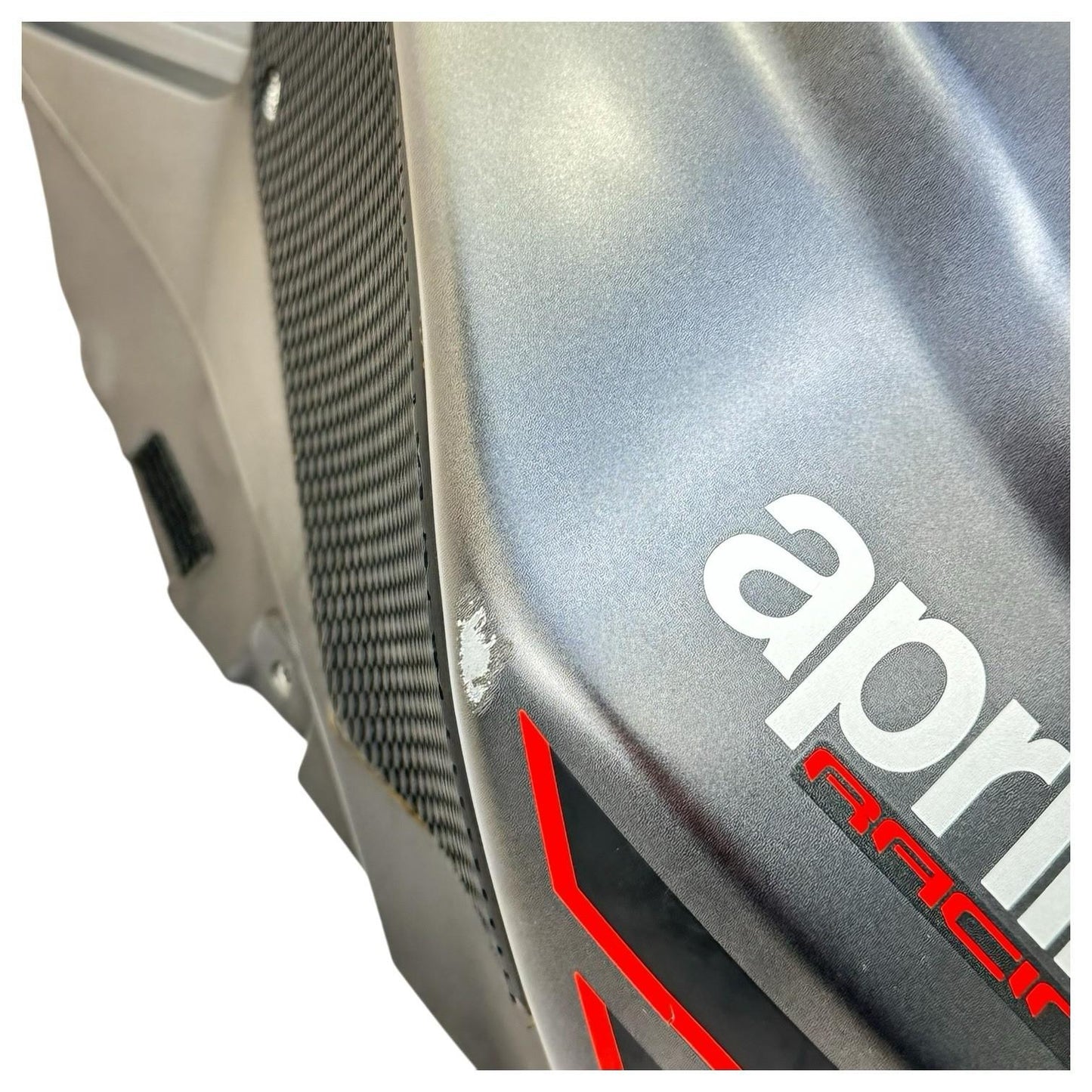 2015 2016 APRILIA RSV4 RF GAS TANK FUEL PETROL RESERVOIR GREY *SCUFFED*