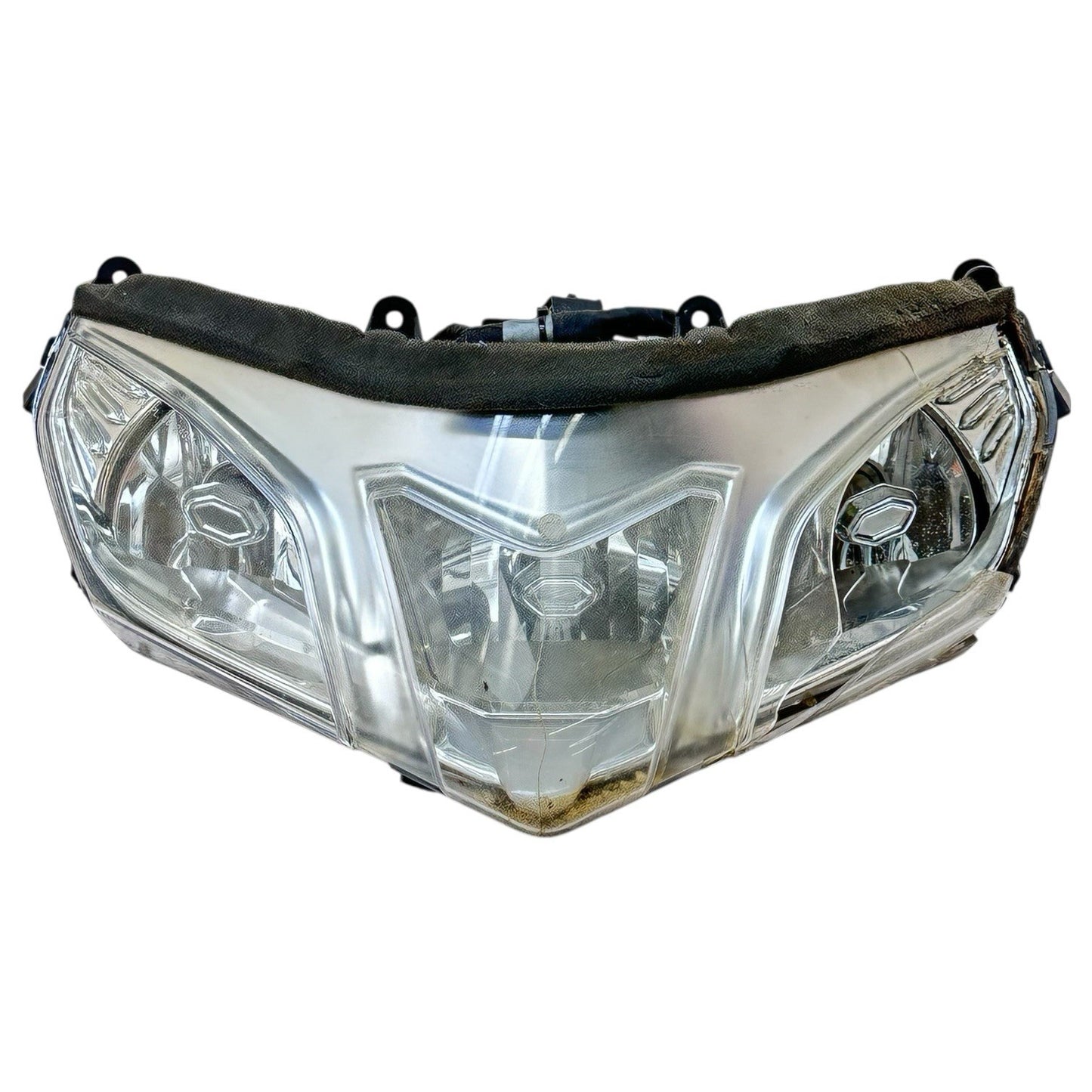 2015 2016 APRILIA RSV4 RF HEADLIGHT ASSEMBLY LAMP MAIN FRONT STOCK OEM *DAMAGED*