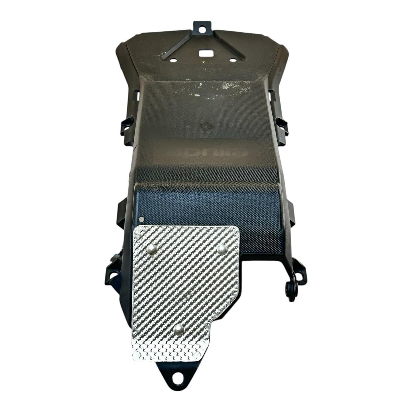 2015 2016 APRILIA RSV4 RF BATTERY TRAY HOLDER PLASTIC UNDER TAIL TRIM STOCK OEM