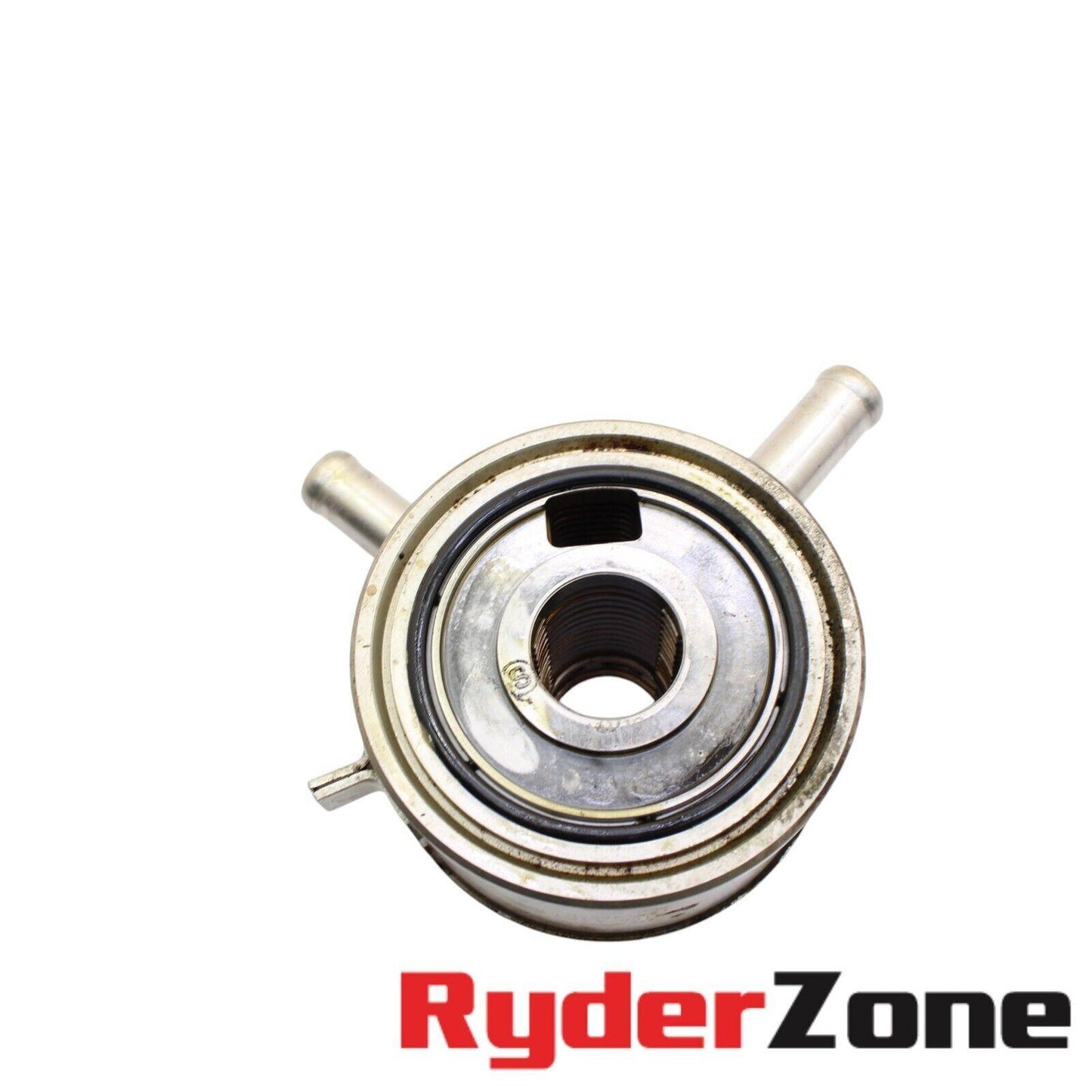 2009 - 2017 YAMAHA FZ6R OIL COOLER ENGINE BOLT UNIT OEM TESTED SILVER