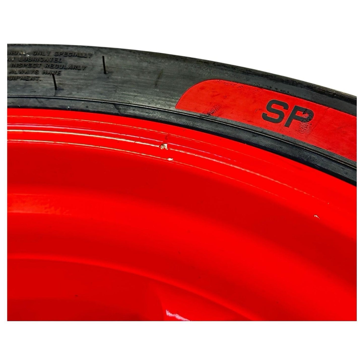 2015 2016 APRILIA RSV4 RF REAR WHEEL BACK RIM TIRE RUBBER RED STOCK *SCUFFED*