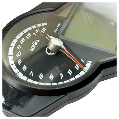 2015 2016 APRILIA RSV4 RF SPEEDOMETER DASH SPEED DIAL GUAGES DISPLAY *DAMAGED*