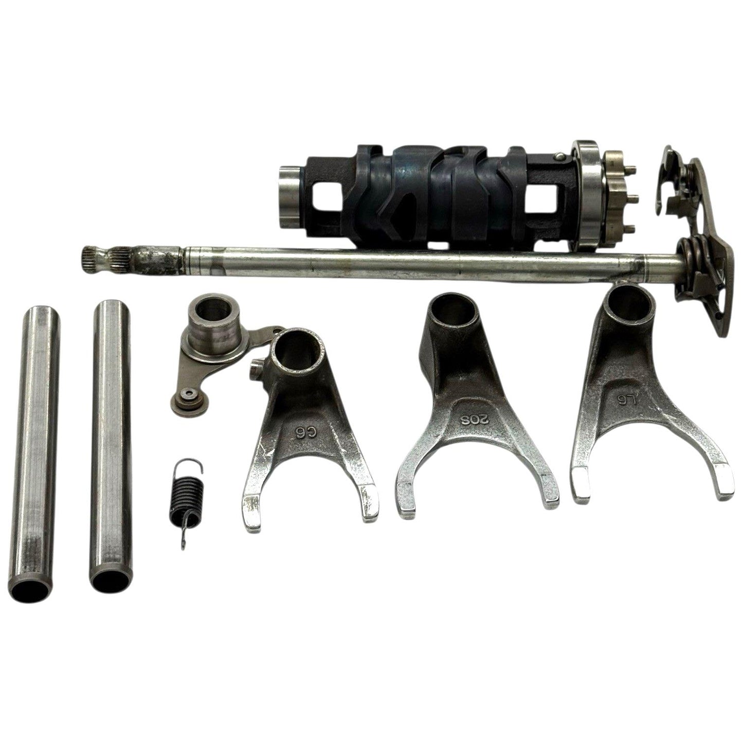 2004 - 2006 YAMAHA YZF R1 TRANSMISSION SET ENGINE MOTOR TRANNY GEAR SHIFT FORK