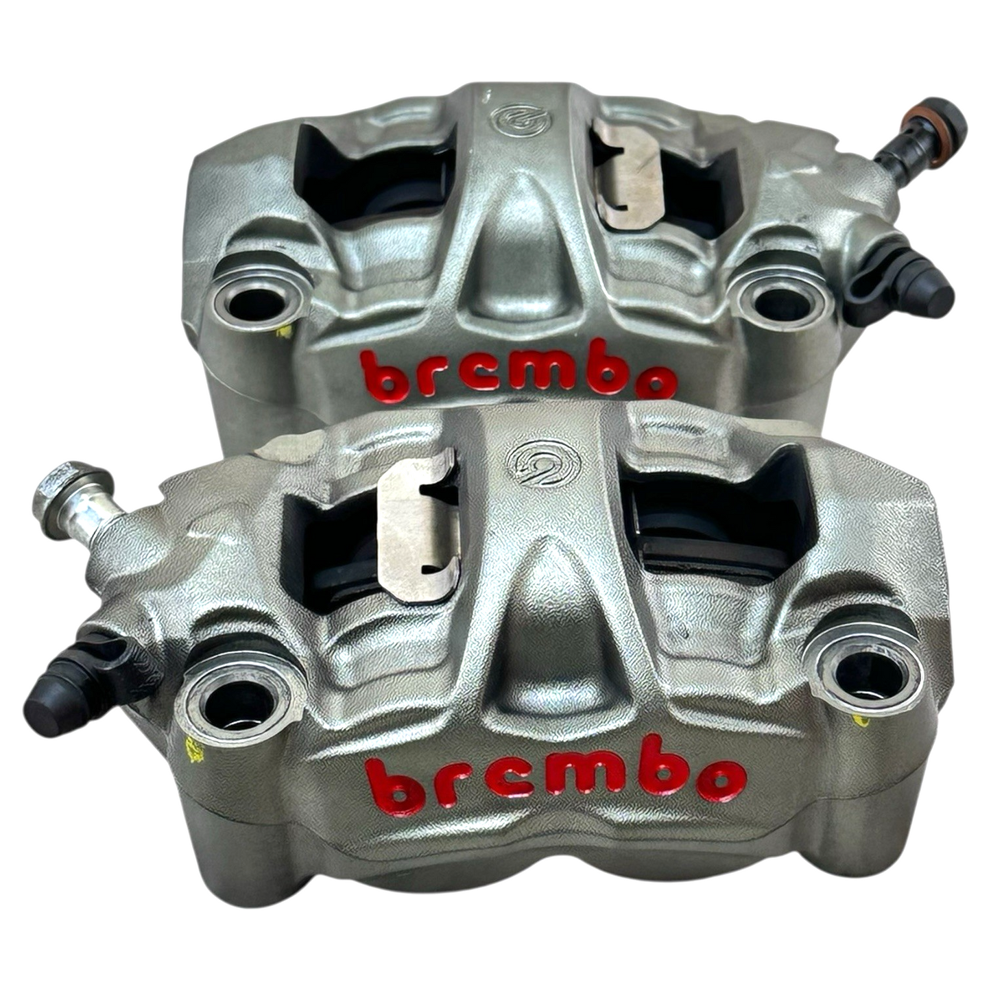 2015 2016 APRILIA RSV4 RF FRONT BRAKE CALIPERS LEFT RIGHT SET PADS BREMBO STOCK