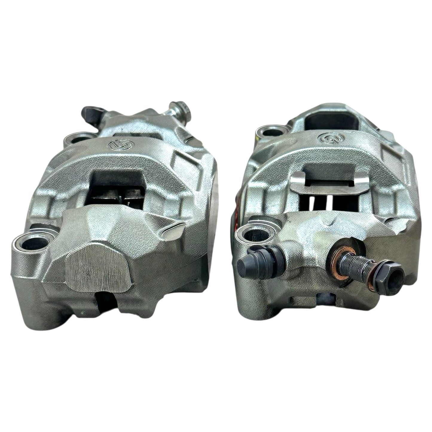 2015 2016 APRILIA RSV4 RF FRONT BRAKE CALIPERS LEFT RIGHT SET PADS BREMBO STOCK